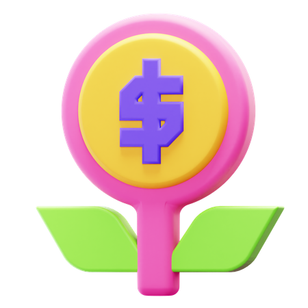 PLANT INVESTMENT 3D Icon
