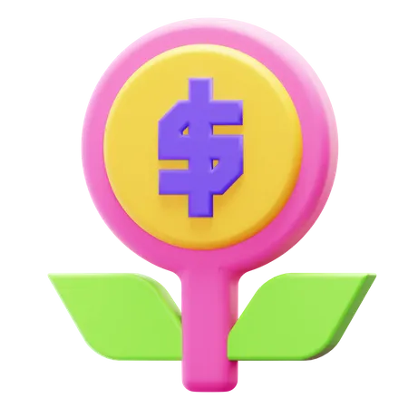 PLANT INVESTMENT 3D Icon