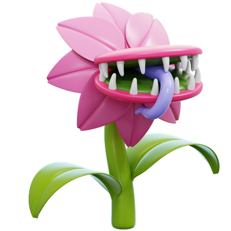 Plant Monster  3D Icon
