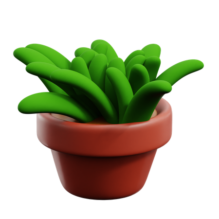 Plant Pot  3D Icon