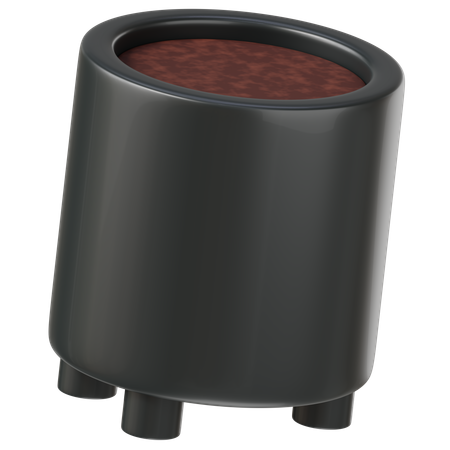 Plant Pot  3D Icon