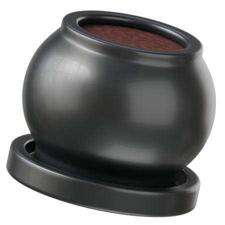 Plant Pot  3D Icon