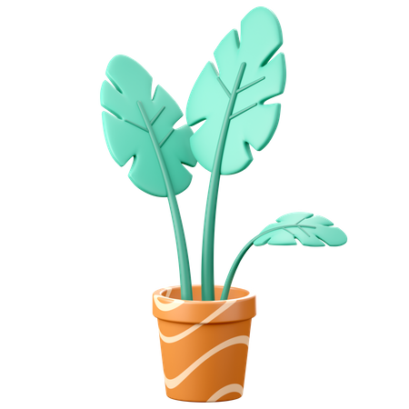 Plant Pot  3D Icon