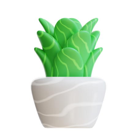 Plant Pot  3D Icon