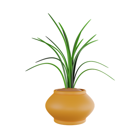 Plant Pot  3D Icon