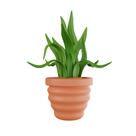 Plant Pot  3D Icon