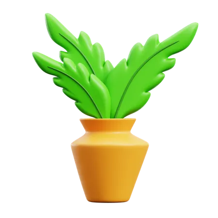 Plant Pot  3D Icon