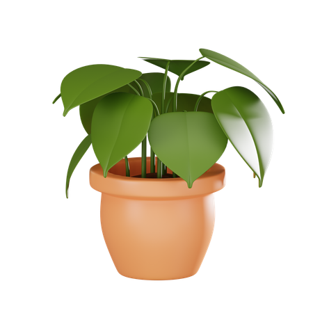 Plant Pot  3D Icon