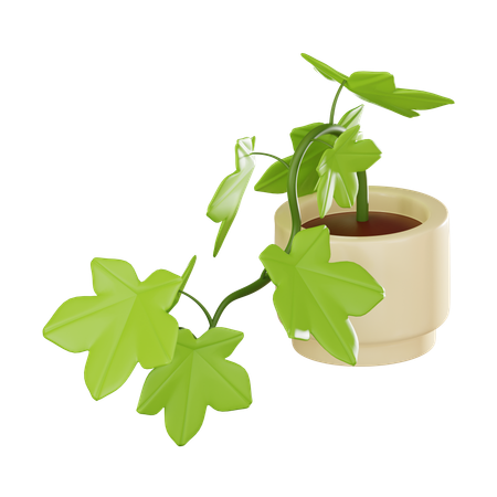 Plant Pot  3D Icon