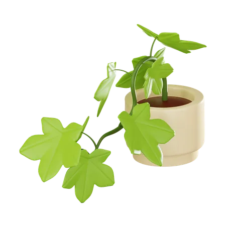 Plant Pot  3D Icon