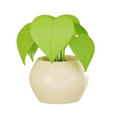 Plant Pot  3D Icon