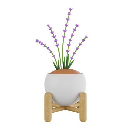 Plant Pot  3D Icon