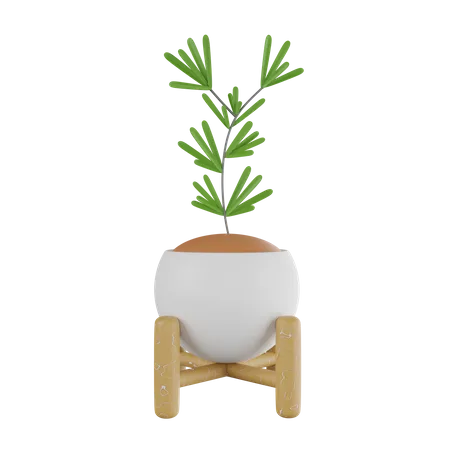 Plant Pot  3D Icon