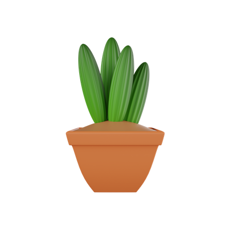 Plant Pot  3D Icon