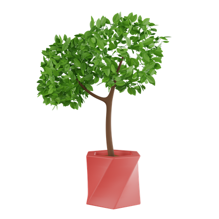 Plant Pot  3D Icon