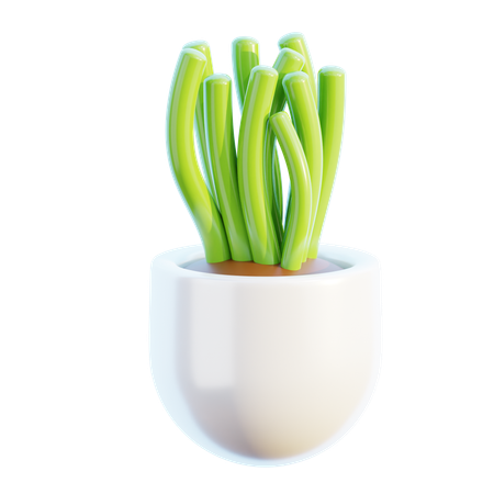 Plant Pot  3D Icon