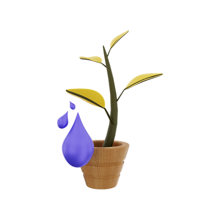 Plant Pot  3D Icon