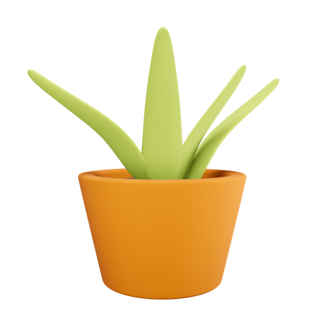 Plant pot  3D Illustration