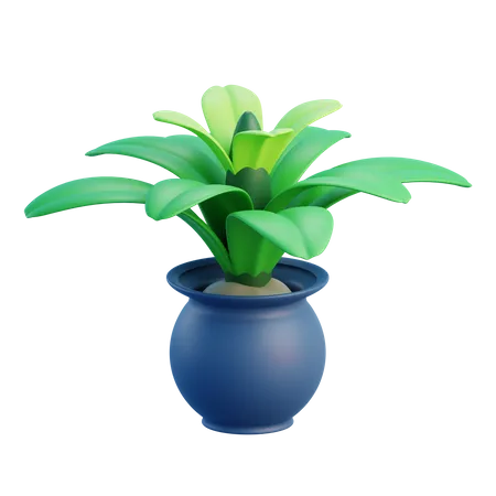 3 D Pot With Isolated Background 3D Icon