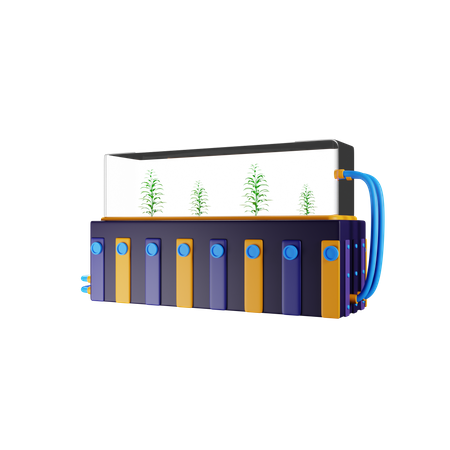 Plant research  3D Illustration