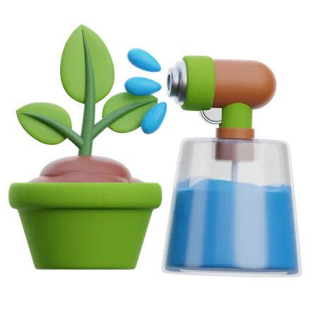 Plant Spray  3D Icon