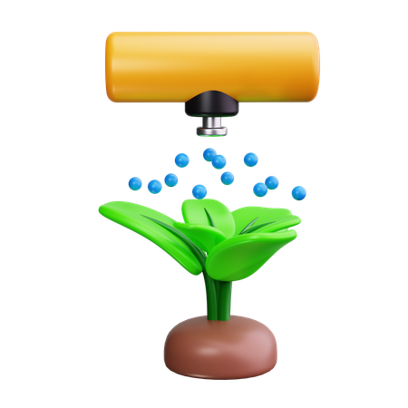 植物噴霧器  3D Icon