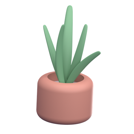 Plant Vase  3D Icon