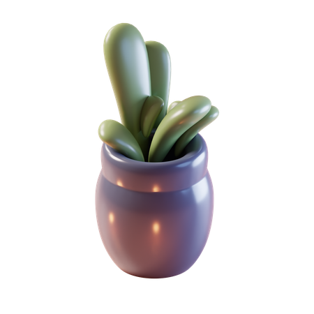 Planta  3D Icon