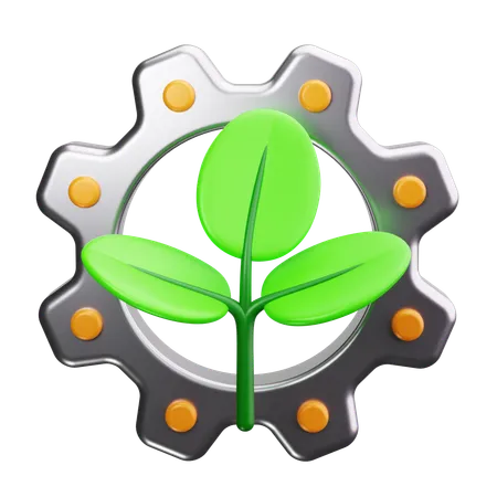 Planta  3D Icon