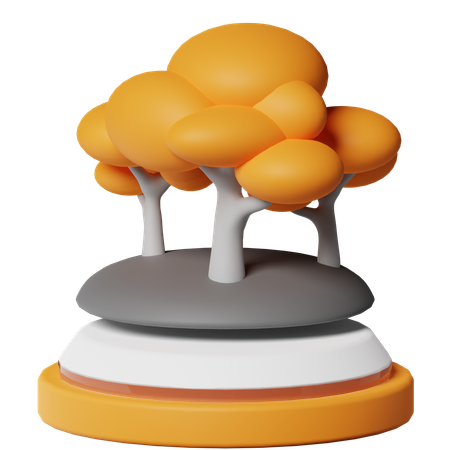 Plantar arbol  3D Icon