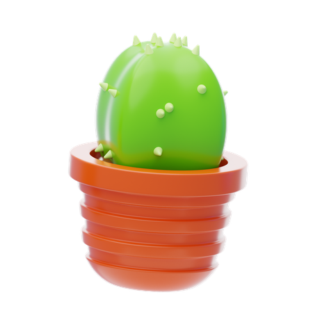 Planta de cactus  3D Icon