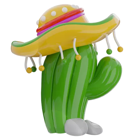 Planta de cactus  3D Icon