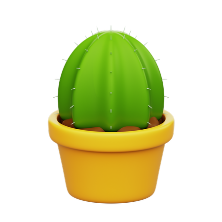 Planta de cactus  3D Icon