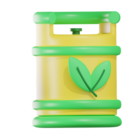 Planta de biogás  3D Icon