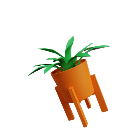 Planta da casa  3D Illustration