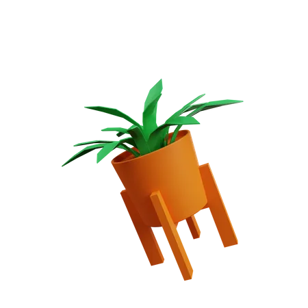 Planta da casa  3D Illustration