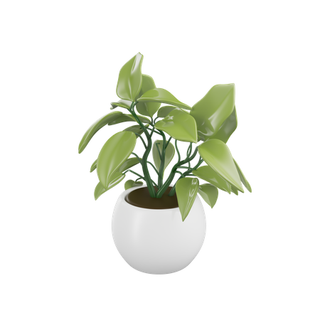 Planta de casa  3D Icon