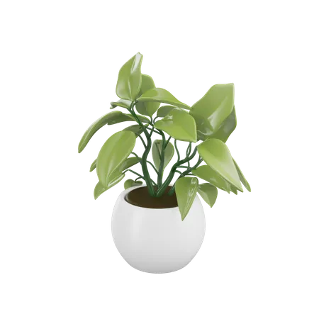 Planta de casa  3D Icon