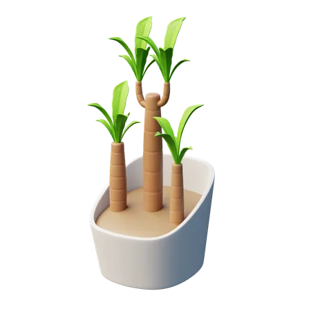 Planta de maiz  3D Icon