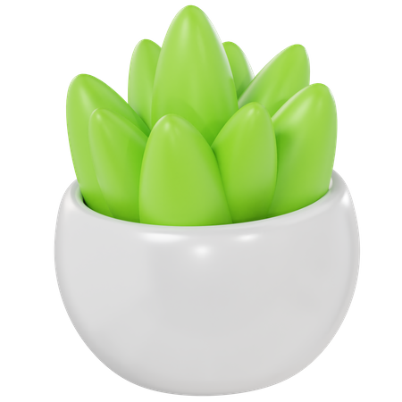 Planta de mesa  3D Icon