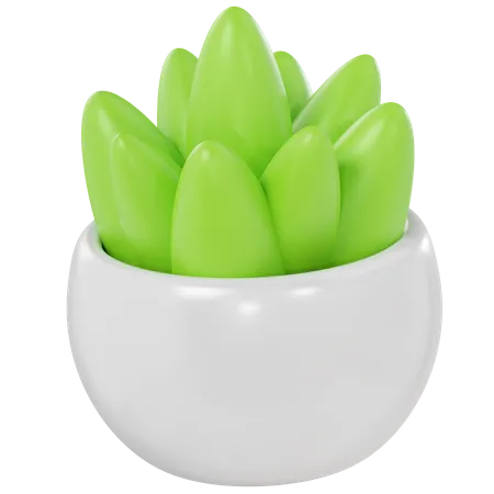 Planta de mesa  3D Icon