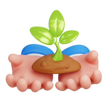 Planta de retenção  3D Icon