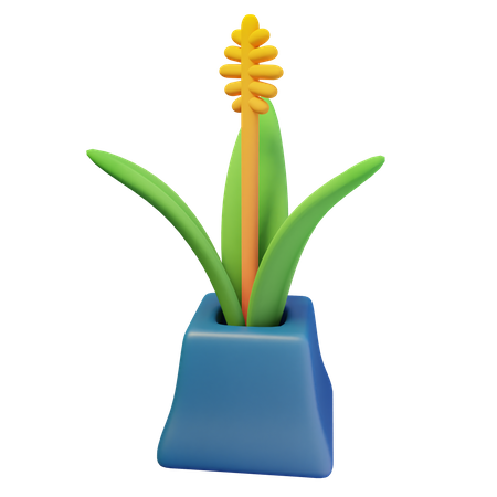 Planta de trigo  3D Illustration