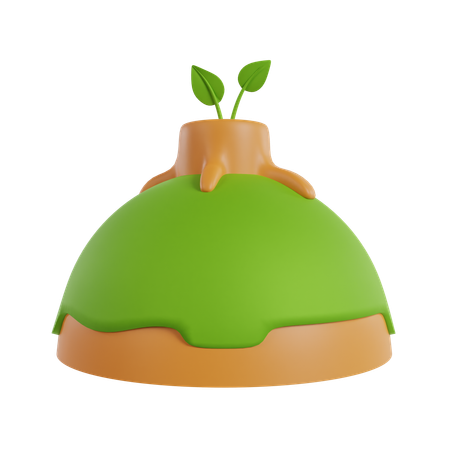 Planta ecológica  3D Icon