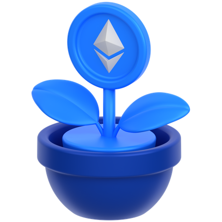 Planta de etéreo  3D Icon