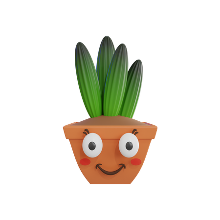 Planta fofa  3D Icon