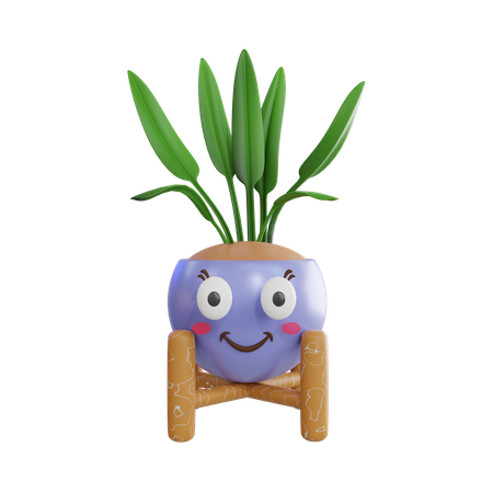 Planta fofa  3D Icon