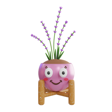 Planta fofa  3D Icon