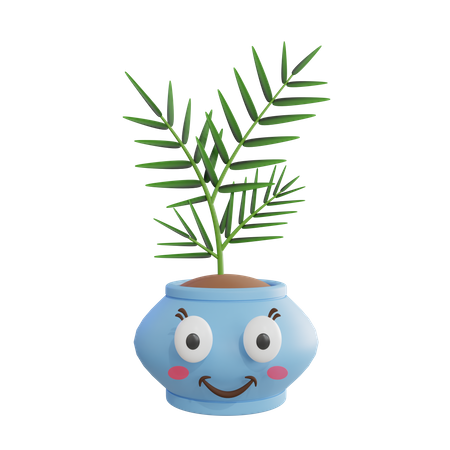 Planta fofa  3D Icon