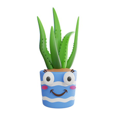 Planta fofa  3D Icon